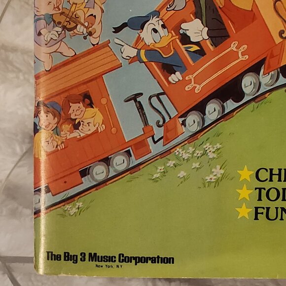 Disney Presents: Songs for Fun (1979) The Big 3 Music Corp - Picture 6 of 14